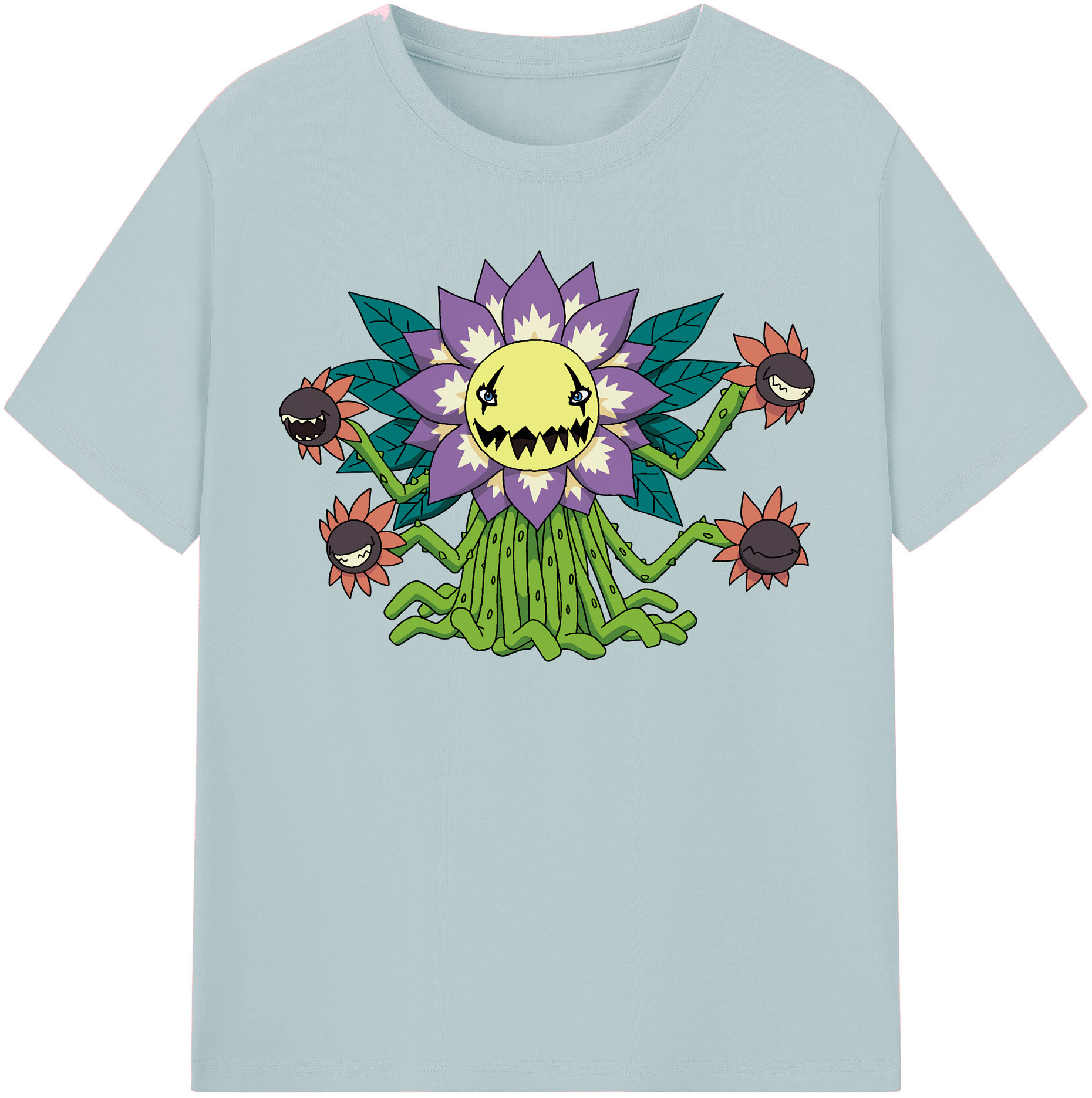 （画像用） Digimon デジタルモンスター/デジモン 綿100％半袖Tシャツ（フロントプリント）